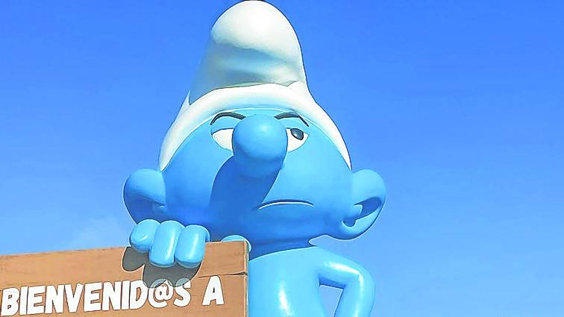 «A ver si el Pitufo Gruñón anima a la gente a venir a Lugones» El Comercio Diario de Asturias